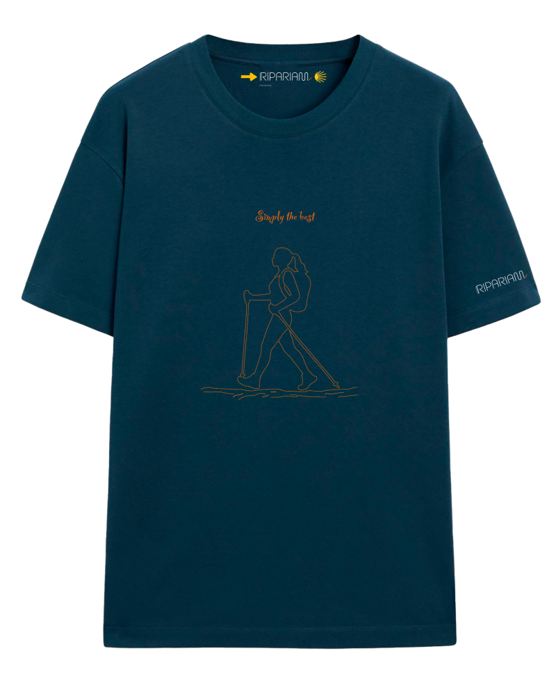 Ripariam <span></span> Camiseta Simply The Best <b> Dark Sea</b>